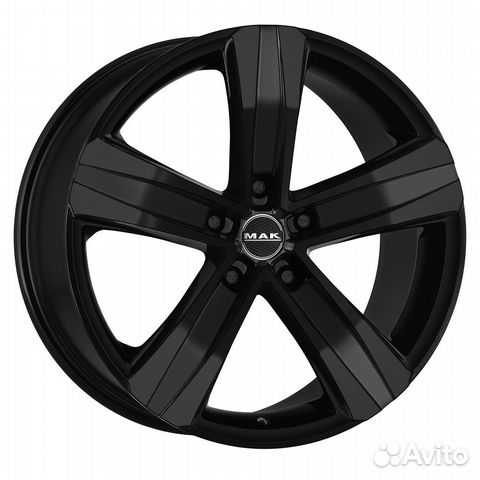 R15 5x118 6,5J ET65 D71,1 MAK Stone 5 Gloss Black
