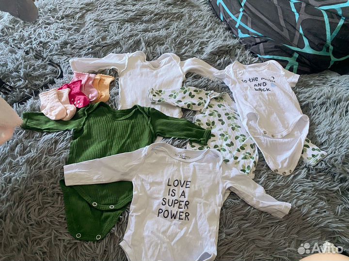 Одежда от 0-2 месяцев