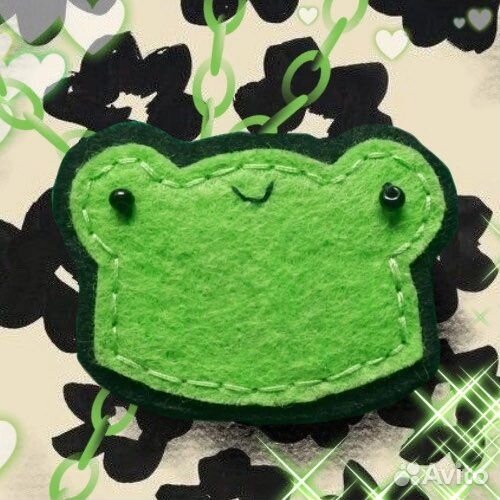 Значок из фетра