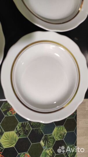 Тарелка суповая 24 см СССР