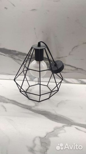 Светильник потолочный подвесной бу