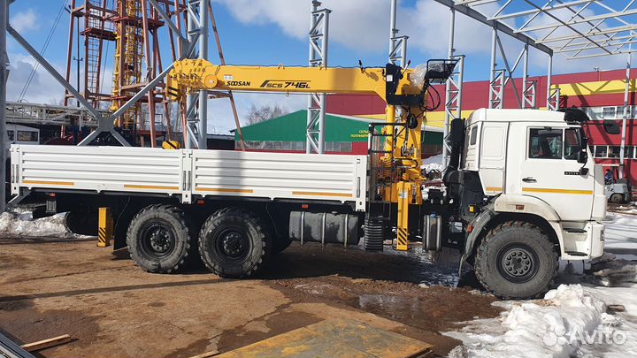 КАМАЗ 43118-3027-50 с КМУ, 2024