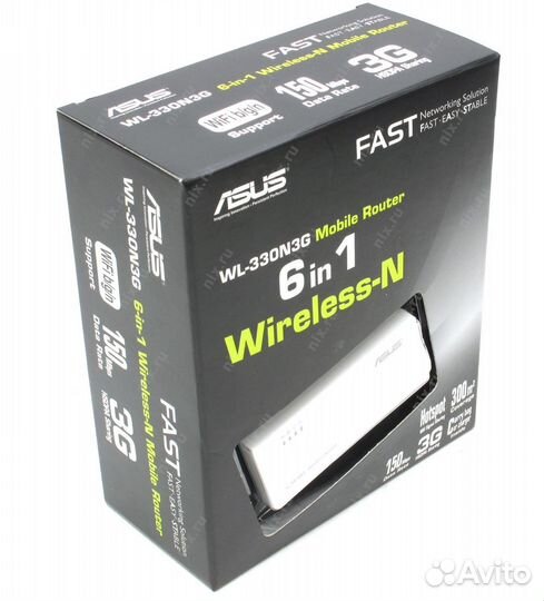 Asus WL-330N3G - Wi-Fi 3G Роутер маршрутизатор