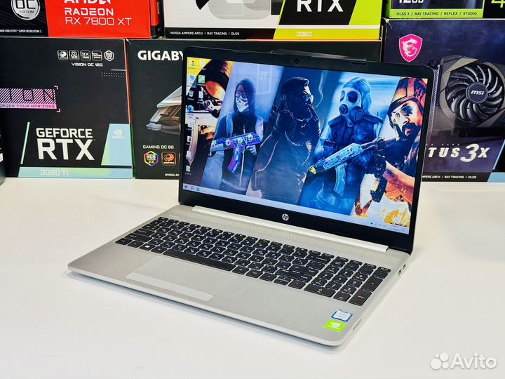 Крутой HP с IPS и подсветкой клавиатуры / Гарантия