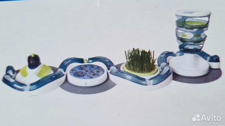 Игрушка для кошек + проращиватель для травы