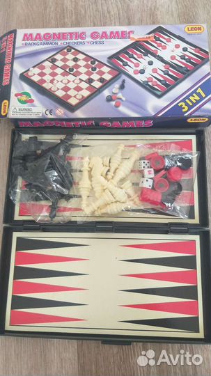 Шахматы дорожные и стеклянные