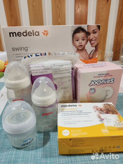 Молокоотсос medela swing электрический