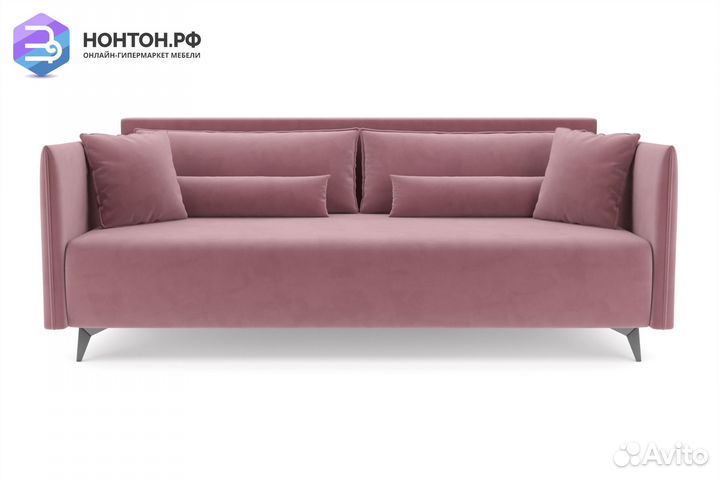 Диван тик-так Майами розовый