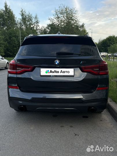 BMW X3 3.0 AT, 2018, 160 000 км