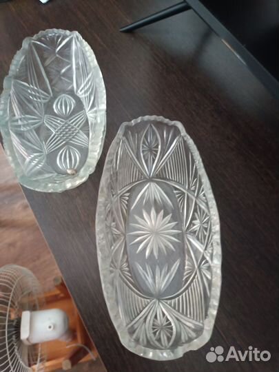 Посуда хрустальная и керамическаяСССР