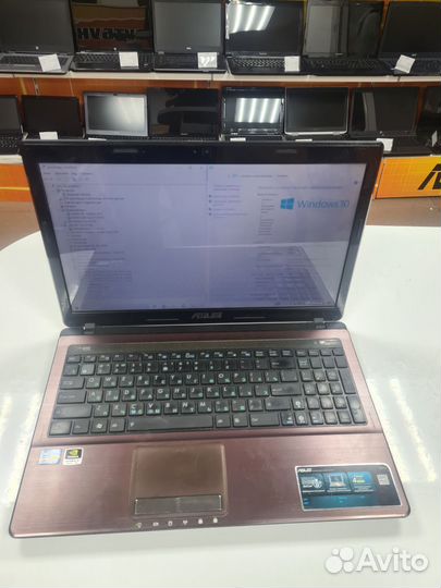 Ноутбук asus 15.6 intel cre i3 gt520mx