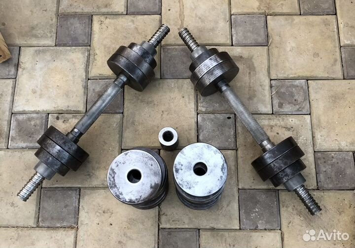 Штанга и гантели трансформер