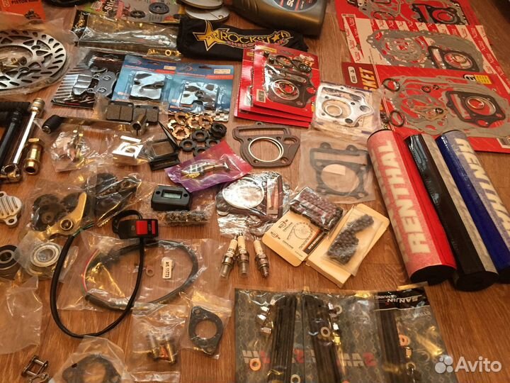 Запчасти на альфу на питбайк