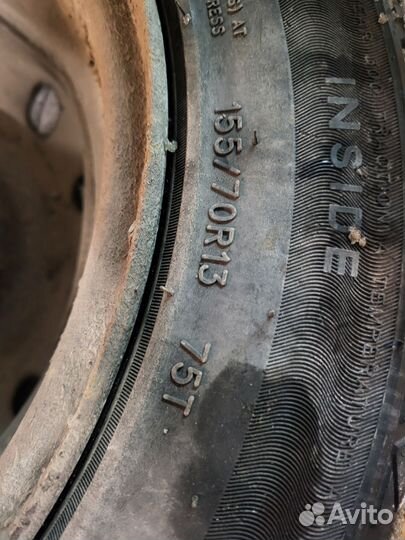 Колеса на 155/70R13 на 4х100