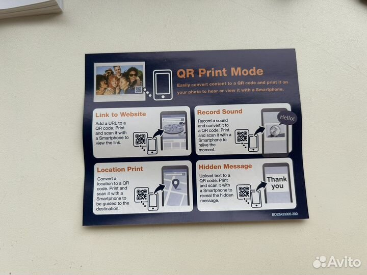 Фотопринтер instax Link Wide