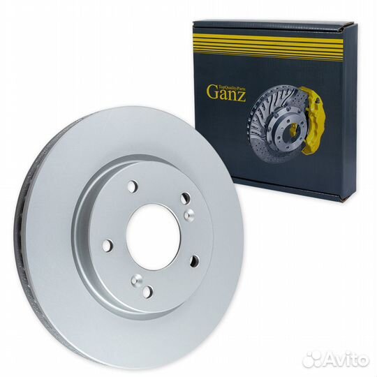 Диск тормозной передний с покрытием mitsubishi Lan