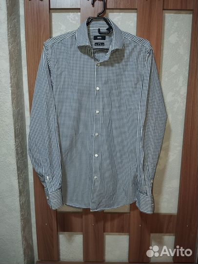 Мужская рубашка hugo boss