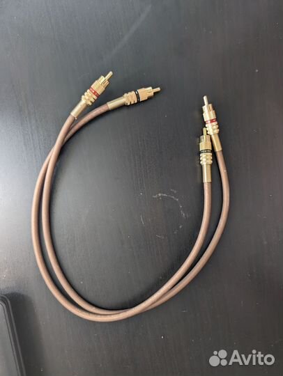 Межблочный кабель rca van den hul