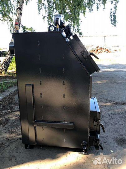 Твердотопливный котел горения до 3 дней