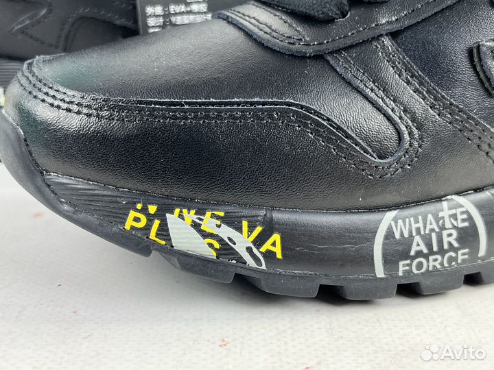 Кроссовки Premiata black leather