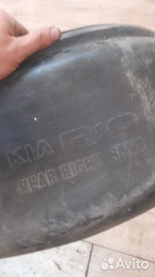 Подкрылок задний правый Kia Rio