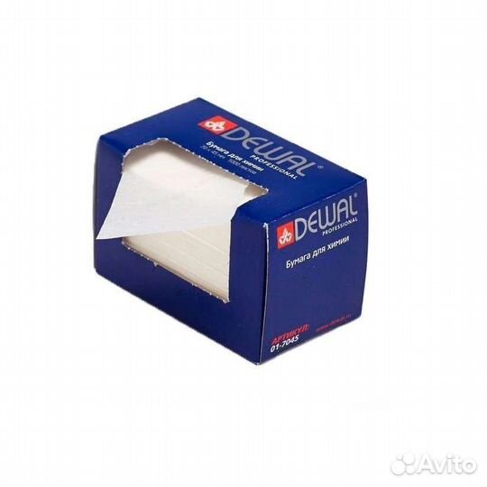 Бумага для химической завивки Dewal