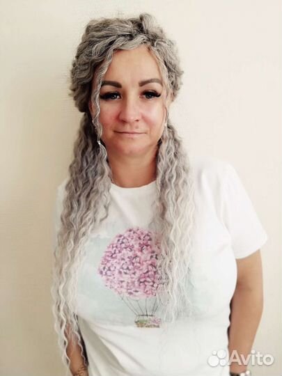 Афрокудри, дредокудри, брейды в хвост