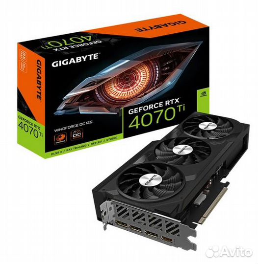 Gigabyte nvidia RTX 4070 Ti windforce OC