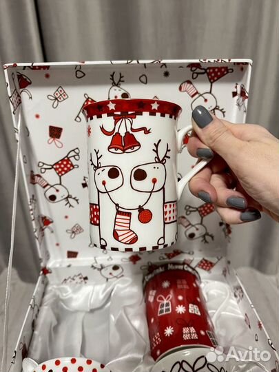 Набор кружек 290 мл Butterfly - новый