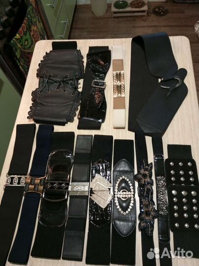 Ремни-резинки, галстуки, запонки