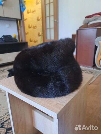 Шапка норковая женская