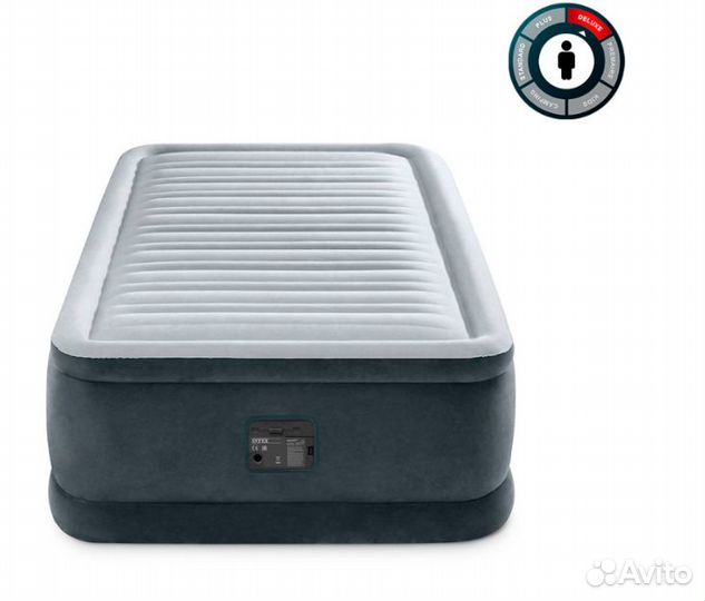 Intex 64412 Кровать надувная 99х191х46 см,220V