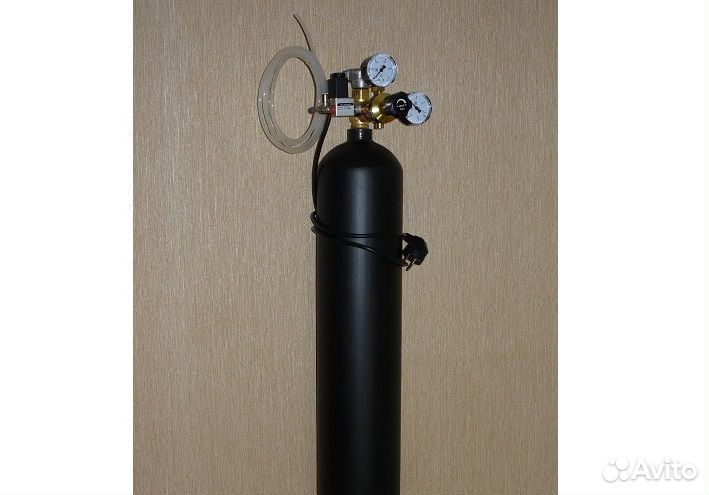 Углерод для растений (на базе баллона со2)