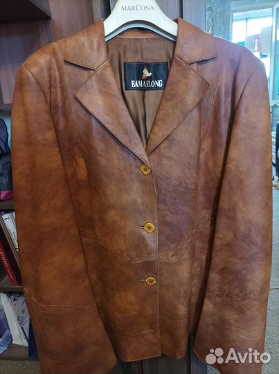 Куртка кожаная женская 48-50