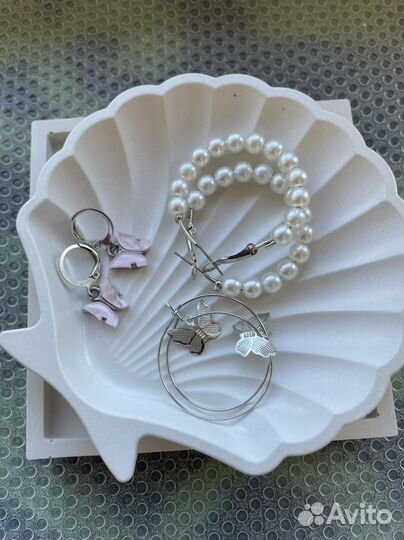 Ракушка, подставка под украшения