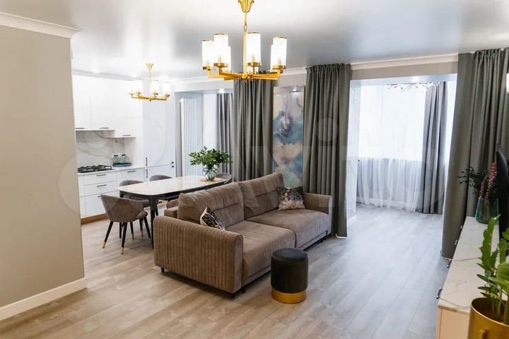 4-к. квартира, 112,8 м², 2/9 эт.