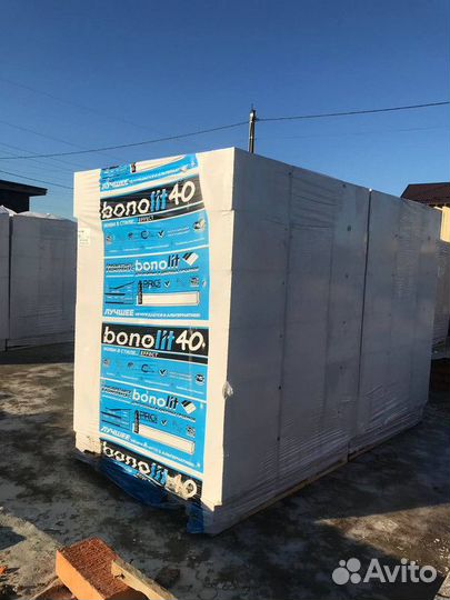 Газобетон Бонолит с Доставкой GZB-1816