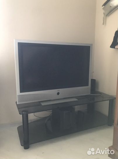 Стеклянная тумба большая