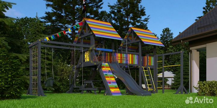 Спортивный комплекс шведская стенка турник