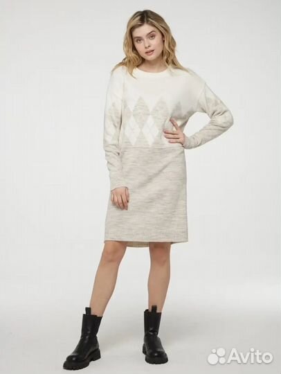 Платье женское тёплое 52
