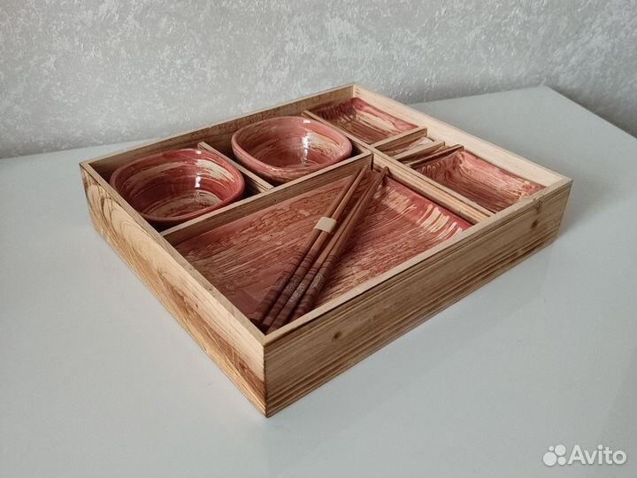 Набор для сервировки (роллы, суши) новый