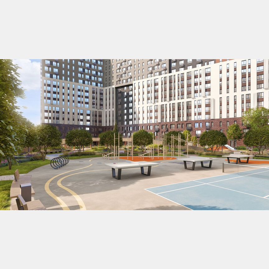 3-к. квартира, 85,4 м², 16/19 эт.