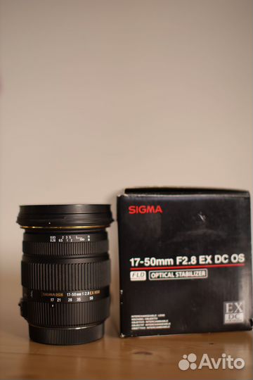 Объектив sigma 17-50 mm 2,8