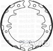 К-т бараб. тормоз. колодок 530439 Metelli