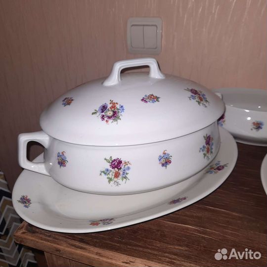 Сервиз столовый дулево СССР 50-е года