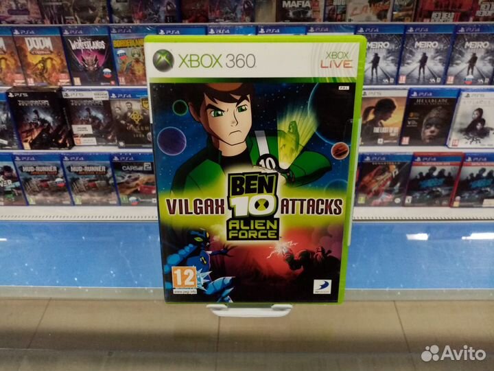 Ben 10 Alien Force Vilgax Attacks Xbox 360 б.у