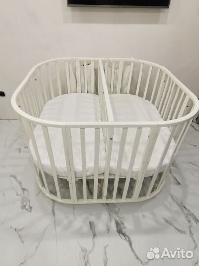 Кроватка для двойни 3 в 1 ComfortBaby PlayPen