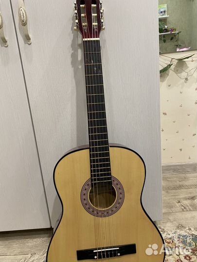 Гитара 6 струн с чехлом