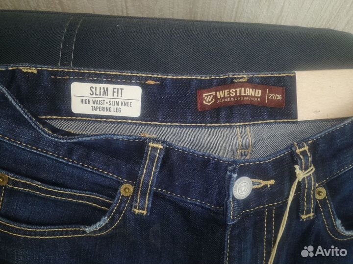 Джинсы слим женские