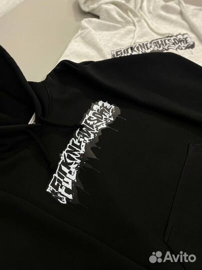 Худи fuckingawesome dill cut up logo